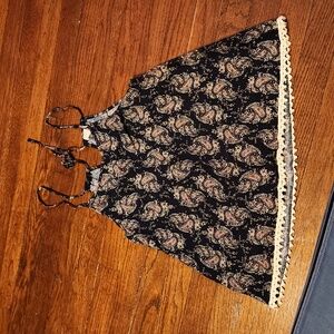 Cute keyback tie tank la